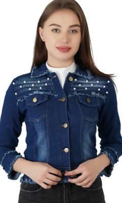 Aarfa collection Full Sleeve Washed Women Denim Jacket