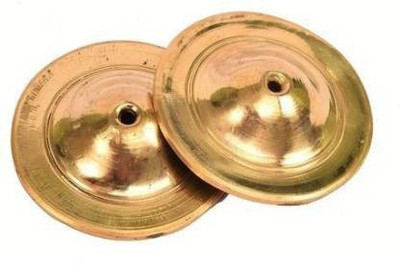 Radha MANJIRA WITHOUT DORI (PACK OF 1) Kartal Instrument