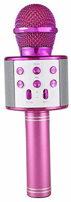 Paramits Advance Handheld Wireless Singing Mike Multi-function Bluetooth Karaoke Mic With Microphone Microphone