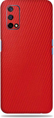 OggyBaba Realme Narzo 30 Pro, Realme Narzo 30pro Mobile Skin(( 3D Red Carbon Fibre ))