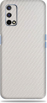 OggyBaba Realme Narzo 30 Pro, Realme Narzo 30pro Mobile Skin(( 3D Milky White Carbon Fibre ))