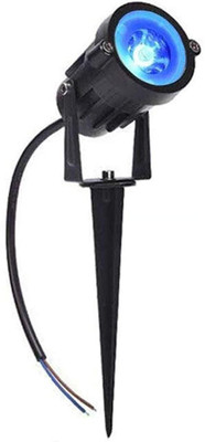 Varnet Enterprise 3 Watt Garden/Outdoor/Wall Light (Blue Color) Post Light Outdoor Lamp(Blue)