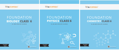 Foundation Series – NEET / Olympiad - Class 6 (3 Books Inside!) Physics, Chemistry And Biology; With Key & Solutions Through A Google Drive Link(Paperback, Team USN Edutech)