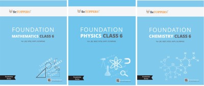 Foundation Series – IIT / NEET / Olympiad - Class 6 (3 Books Inside!) Physics, Chemistry And Mathematics; With Key & Solutions Through A Google Drive Link(Paperback, Team USN Edutech)