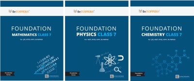 Foundation Series – IIT / NEET / Olympiad - Class 7 (3 Books Inside!) Physics, Chemistry And Mathematics; With Key & Solutions Through A Google Drive Link(Paperback, Team USN Edutech)