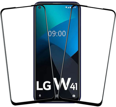 VAlight Edge To Edge Tempered Glass for LG W41, LG W41 Pro, LG W41 Plus(Pack of 2)