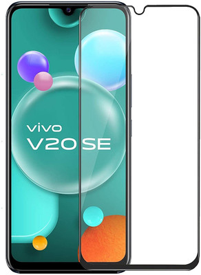 GDBUY Edge To Edge Tempered Glass for Vivo V20 SE(Pack of 1)