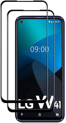 VAlight Edge To Edge Tempered Glass for LG W41, LG W41 Pro, LG W41 Plus(Pack of 2)