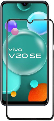 GDBUY Edge To Edge Tempered Glass for Vivo V20 SE(Pack of 1)