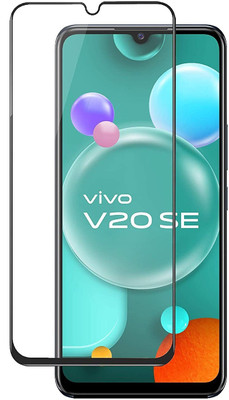 GDBUY Edge To Edge Tempered Glass for Vivo V20 SE(Pack of 1)