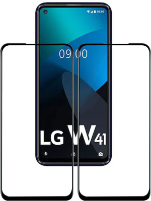 VAlight Edge To Edge Tempered Glass for LG W41, LG W41 Plus, LG W41 Pro(Pack of 2)