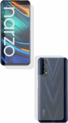 Clickbit Front and Back Screen Guard for REALME NARZO 20 PRO(Pack of 2)