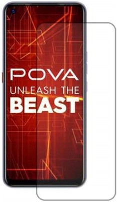 GDBUY Tempered Glass Guard for Tecno Pova(Pack of 1)