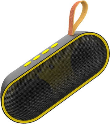 DUDAO TWS Dual Sound Portable Wireless 5 W Bluetooth Speaker  (Yellow, Stereo Channel) For Rs. 539 @ 86 %