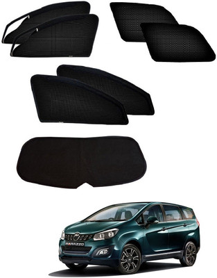 AuTO ADDiCT Side Window, Rear Window Sun Shade For Mahindra(Black)