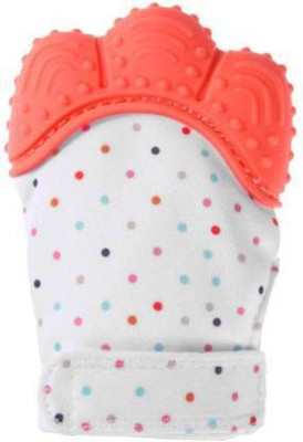 PRATYANG Baby Silicon Mitten teether bpa Free Hand Glove for Easy Teething DN63 Teether(Multicolor)