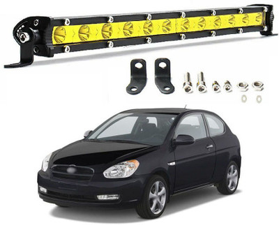 PECUNIA Led Bar/Fog Light/Work Light Bar 12 Led 36 Watt 13 Inch Combo Beam Off Road Driving Lamp 1 Pc Universal Fitting Cars A12 Headlight Car LED for Hyundai (12 V, 36 W)(Accent, Pack of 1)