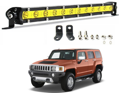 PECUNIA Led Bar/Fog Light/Work Light Bar 12 Led 36 Watt 13 Inch Combo Beam Off Road Driving Lamp 1 Pc Universal Fitting Cars A65 Headlight Car LED for GM (12 V, 36 W)(Hummer H2, Pack of 1)