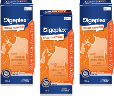 Digeplex Sugar Free Liquid(3 x 100 ml)