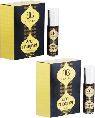 AROCHEM Aro Magnet Original Pure Perfume 2X6ml Floral Attar(Musk Arabia)