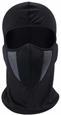 Brats N Beauty Black Helmet Skull Cap for Men & Women(Size: Free,  Balaclava)