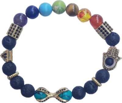 Maitri Export Stone Agate Charm Bracelet