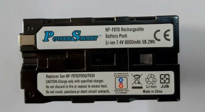 Power Smart NP-F970 7.4V 8000mAh Li-Ion Rechargable For SNY  Battery