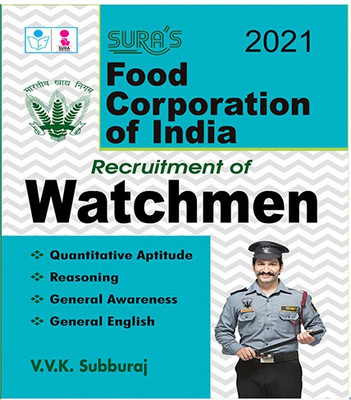 Food Corporation of India ( FCI ) Watchmen Exam Books 2017(English, Paperback, V.V.K.Subburaj)