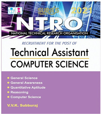 National Technical Research Organisation ( NTRO ) Technical Assistant ( Computer Science ) Exam Books 2017(English, Paperback, V.V.K.Subburaj)