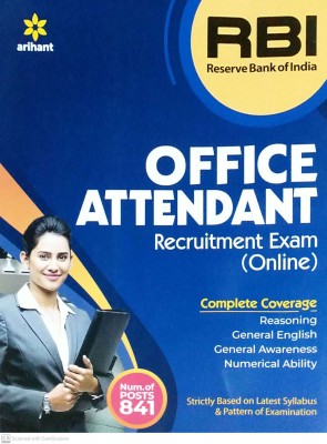 Reserve Bank of India RBI Office Attendant Exam Guide 2021(English, Paperback, unknown)