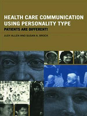 Health Care Communication Using Personality Type(English, Electronic book text, Brock Susan A)