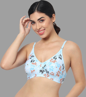 FIMS Women Push-up Non Padded Bra(Blue)