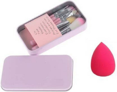 Phiz Beauty Brush with Puff(Pack of 8)