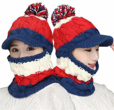 PinKit Solid Beanie Cap