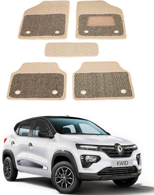AYW Leatherite 7D Mat For  Renault Kwid(Beige)