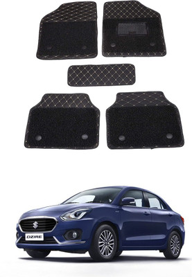 AYW Leatherite 7D Mat For  Maruti Suzuki Swift Dzire(Black)