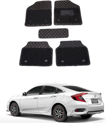 AYW Leatherite 7D Mat For  Honda Civic(Black)