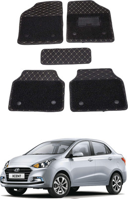 AYW Leatherite 7D Mat For  Hyundai Xcent(Black)