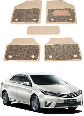 AYW Leatherite 7D Mat For  Toyota Corolla Altis(Beige)