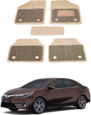 AYW Leatherite 7D Mat For  Toyota Corolla(Beige)