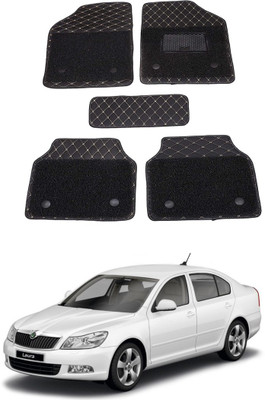 AYW Leatherite 7D Mat For  Skoda Laura(Black)