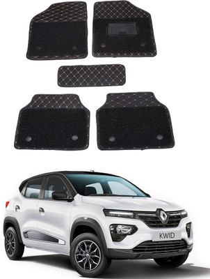 AYW Leatherite 7D Mat For  Renault Kwid(Black)