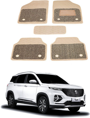 AYW Leatherite 7D Mat For  MG Hector Plus(Beige)
