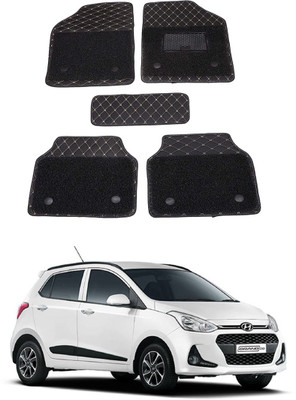 AYW Leatherite 7D Mat For  Hyundai Grand i10(Black)