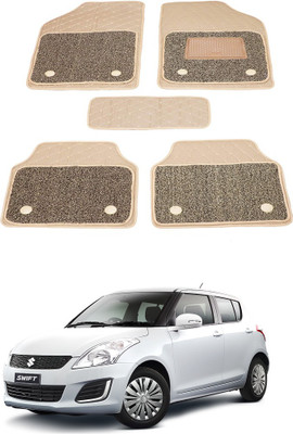 AYW Leatherite 7D Mat For  Maruti Suzuki Swift(Beige)
