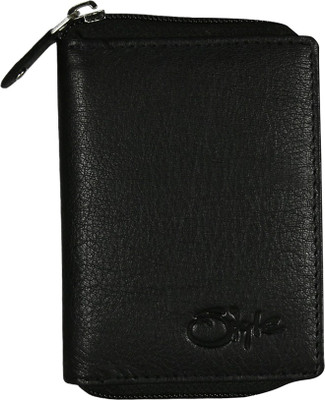 Style 98 15 Card Holder(Set of 1, Black)