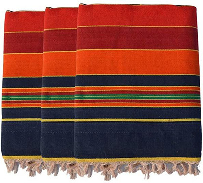 Ayus Multicolor Cotton Dhurrie(5 ft,  X 7 ft, Rectangle)