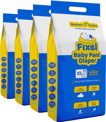 fixel Baby Diaper Pants extra large size XL size - XL(216 Pieces)