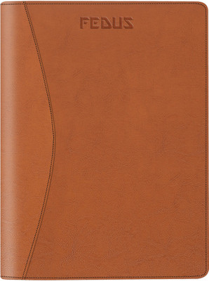 Fedus Leatherette File Folder(Set Of 1, Brown)