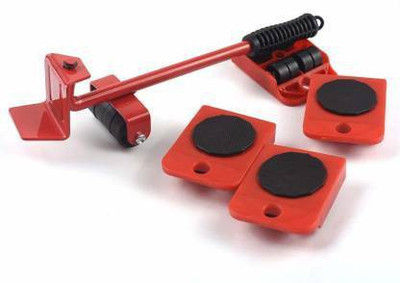SJ Exims Furniture Lifter Mover Tool Set | Heavy Duty Furniture Shifting Lifting Moving Tool with Wheel Pads for Easy Appliance Furniture Caster Standard Screwdriver Set(Pack of 5) SJ Exims Furniture Lifter Mover Tool Set | Heavy Duty Furniture Shifting Lifting Moving Tool with Wheel Pads for Easy Appliance Furniture Caster Standard Screwdriver Set(Pack of 5)